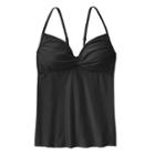 Athleta Knot Front Tankini - Black