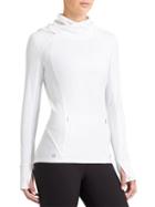 Athleta Womens Plush Tech Hoodie 3.0 Size M Tall - Bright White
