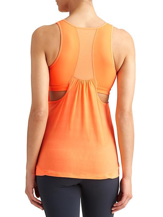 Athleta Womens Supercharged Tank Size M - Orange Glow
