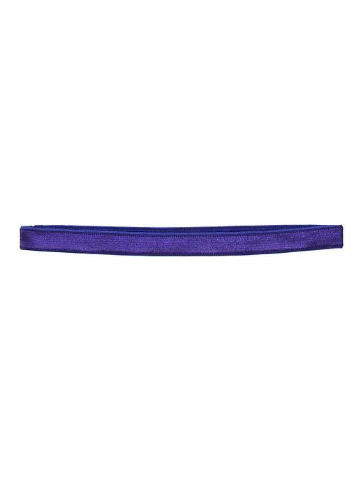 Athleta Womens Wide Satin Headband By Sparkly Soul Dark Purple Size One Size