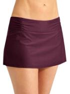 Athleta Womens Shirred Band Swim Skirt 2 Size L - Wild Bloom