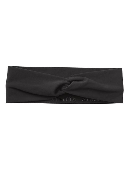 Athleta Womens Knotted Headband Black Size One Size