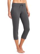 Athleta Womens Organic Cotton Exhale Capri Size 1x Plus - Flint Grey