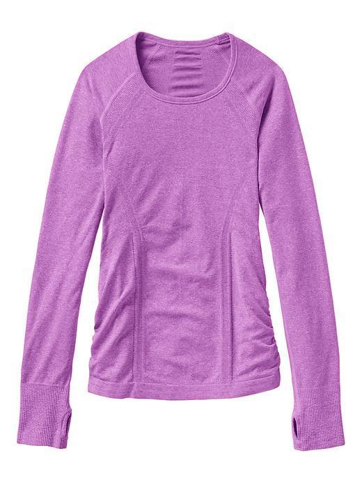 Athleta Womens Fastest Track Top Size L - Sparkling Purple