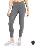 Athleta Womens Stealth Mesh 7/8 Tight Size S Tall - Shadow Grey