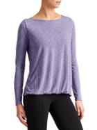 Athleta Womens Suri Bubble Top Size L - Sapphire
