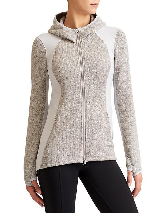 Athleta Womens Limantour Incline Jacket Size L - Sandcastle Heather