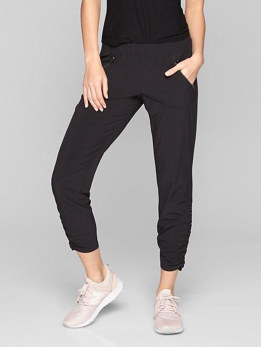 Athleta Womens Aspire Ankle Pant Black Size 6