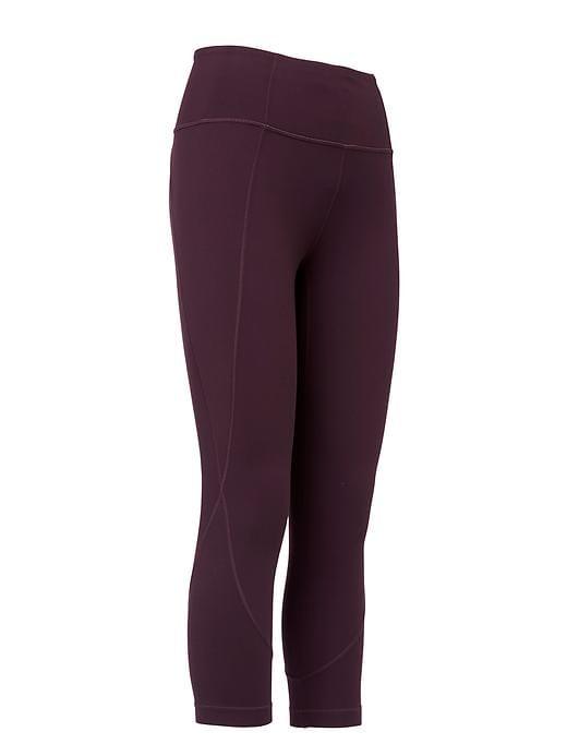 Athleta Womens Salutation Capri Size M - Cassis