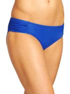 Athleta Womens Shirred Bottom Size S - Caspian Blue