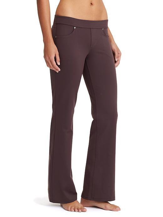 Athleta Womens Bettona Classic Pant Size L Tall - Black Currant