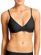 Athleta Womens Leila Bikini Black Size 36d/dd