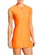 Athleta Womens Wick-it Tee Coverup Size M - Orange Sherbet