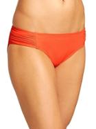Athleta Womens Shirred Bottom Ember Orange Size S