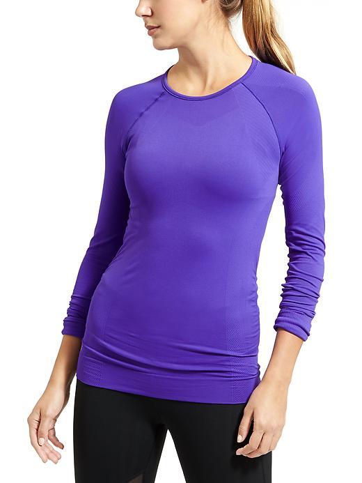 Athleta Womens Finish Fast Top Size L - Purple Paradise