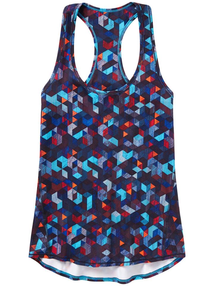 Triangular Print Chi Tank