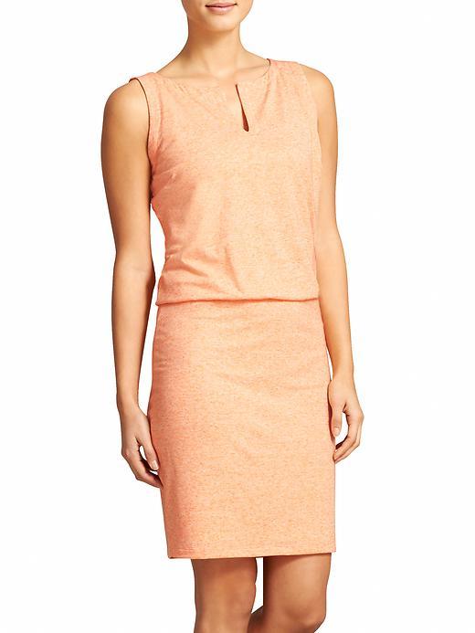 Athleta Womens Vida Dress Size L - Tiger Lily Orange Heather