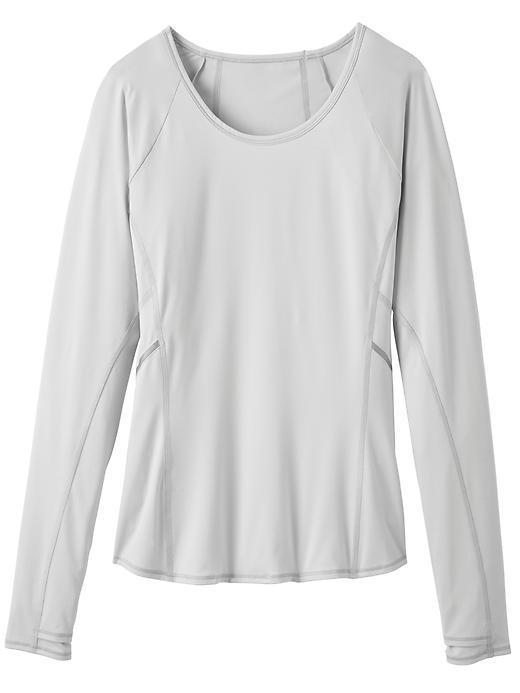 Athleta Luster Top - Silver Shimmer