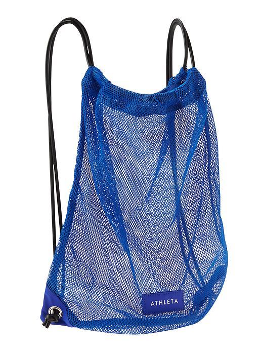 Athleta Womens Mesh Drawstring Bag Size One Size - Macaw Blue