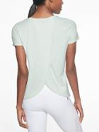 Athleta Womens Sunlover Upf Tulip Back Tee Spring Mint Size Xs