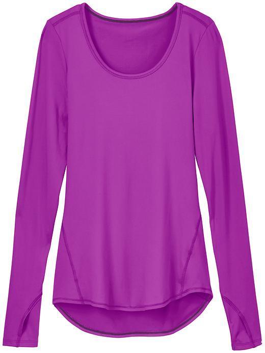 Athleta Womens Chi Top Size 1x Plus - Sparkling Purple