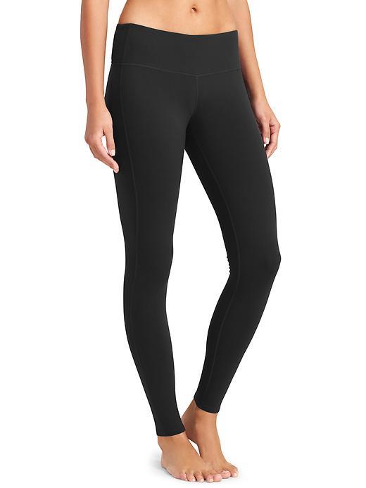 Athleta Womens Chaturanga Tight Size M Petite - Black