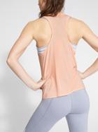 Athleta Womens Essence Low Tank Size M - Energetic Peach Heathe