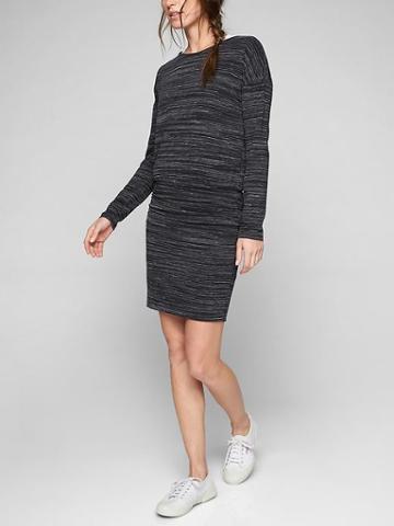 Athleta Womens Avenues Dress Size L - Black