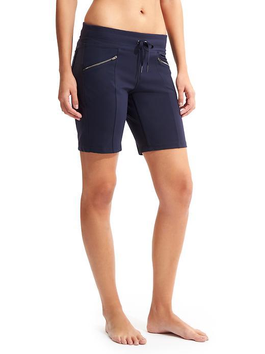 Athleta Womens Metro Slouch Short Size L - Navy