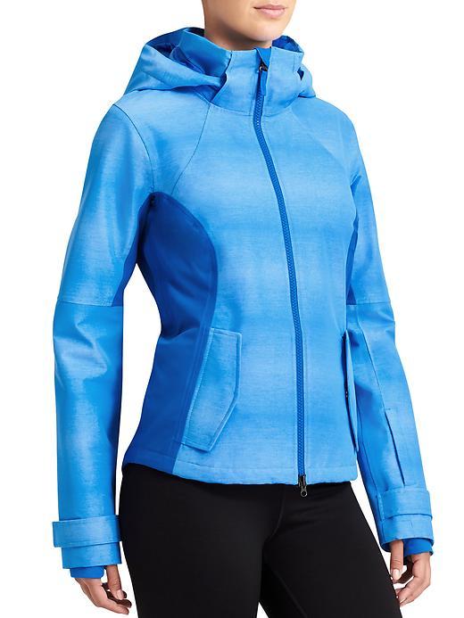 Athleta Womens Winter Park Ski Jacket Size 1x Plus - Macaw Blue