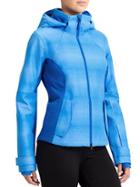 Athleta Womens Winter Park Ski Jacket Size 1x Plus - Macaw Blue