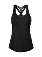 Athleta Womens Box Jump Tank Size M - Black