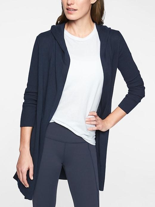Athleta Womens Highland Wrap Navy Size M