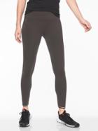 Athleta Womens Run Free 7/8 Tight Arbor Olive Size L