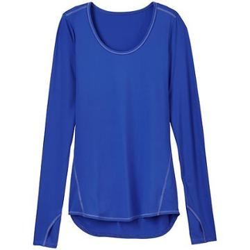 Athleta Chi Top - Cerulean Blue