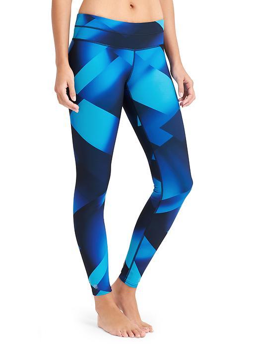 Athleta Womens Sonar Tight Magnetic Size M Tall - Navy