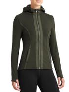 Athleta Womens Verbier Jacket 2 Size 1x Plus - Forest Green