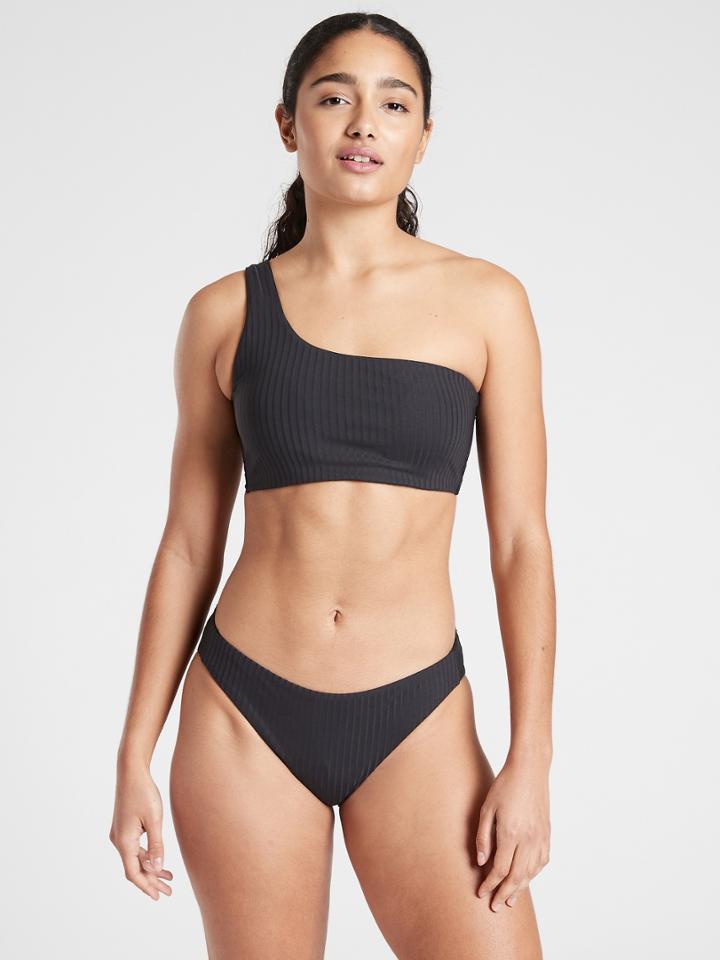 Rib Asym Bikini Top
