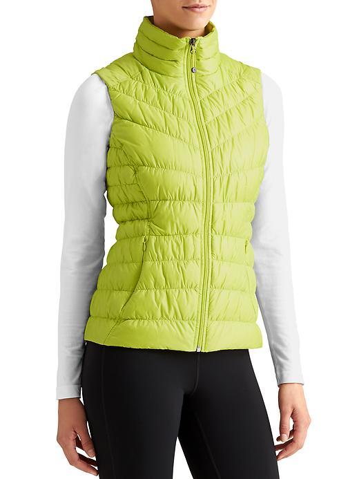 Athleta Womens Downalicious Deluxe Vest Size 1x Plus - Citrine