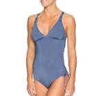 Athleta Aqualuxe One Piece - Storm Blue