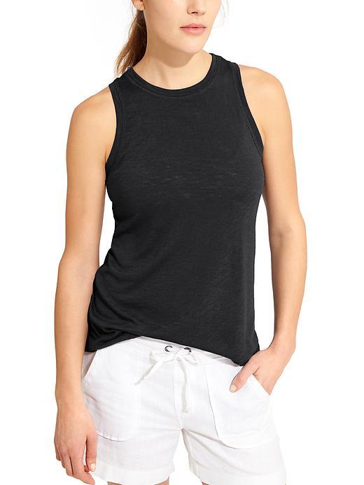 Athleta Womens Breezy Tank Size L - Black