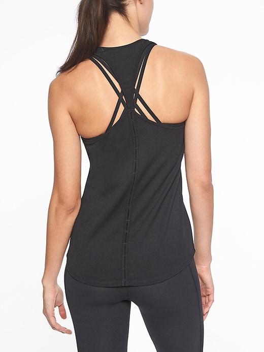 Athleta Womens Inversion Tank 2.0 Black Size Xl