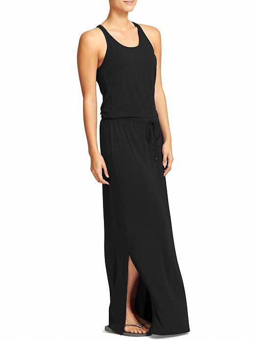 Athleta Womens Cressida Dress Size L Tall - Black