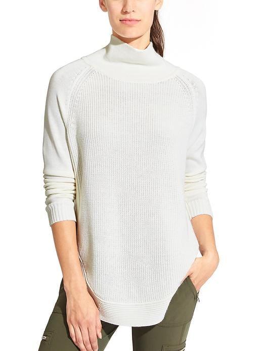 Athleta Womens Ravine Tunic Size L - Ivory Heather