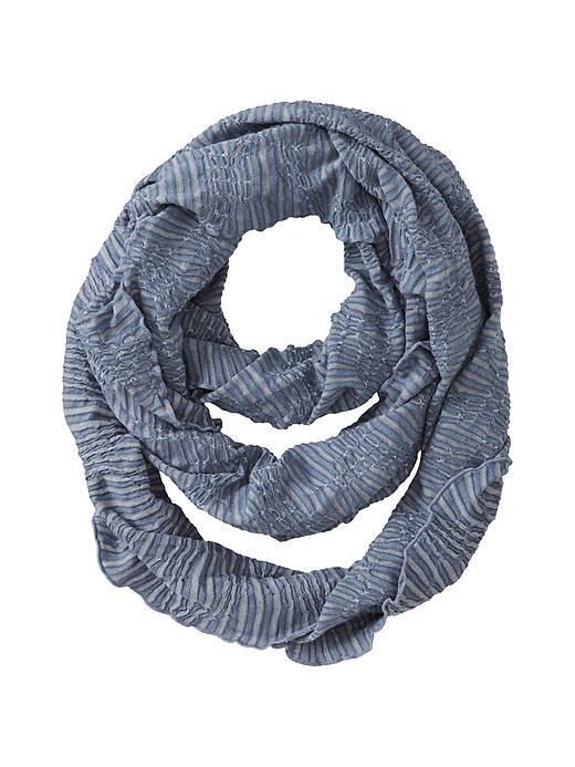 Athleta Womens Textured Infinity Scarf Size One Size - Granite Grey