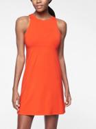 Athleta Womens Santorini High Neck Solid Dress On Fire Size Xl