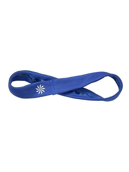 Athleta Womens Zipster Headband Size One Size - Capri Blue