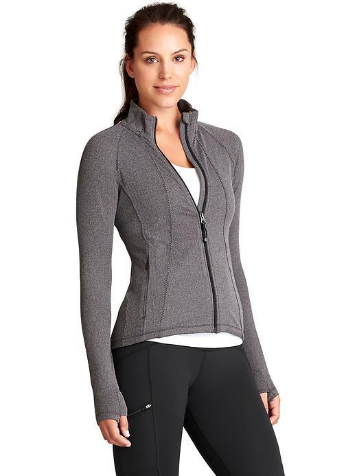 Athleta Herringbone Hope Jacket - Black