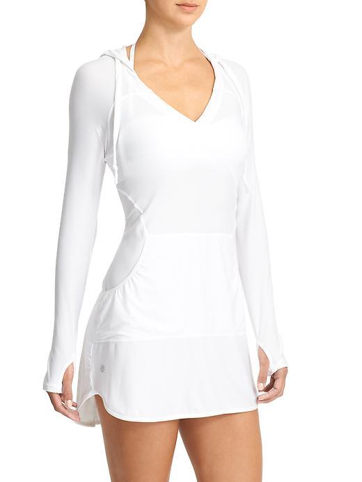 Athleta Womens Wick-it Wader Coverup Size 2x Plus - Bright White