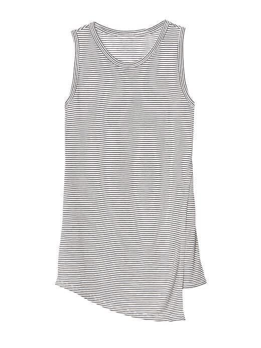 Athleta Womens Getaway Tank Size L - Black/white